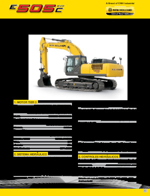 Верижни екскаватори New Holland E505C EVO