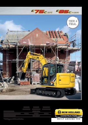 Верижни екскаватори New Holland E75C SR LC