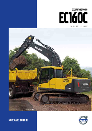Верижни екскаватори Volvo EC160CNL