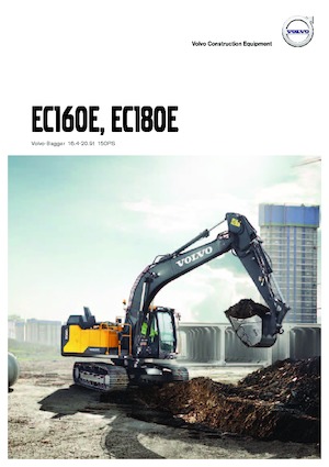Верижни екскаватори Volvo EC160EL