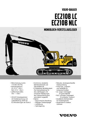 Верижни екскаватори Volvo EC210BNLC