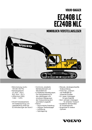Верижни екскаватори Volvo EC240BLC