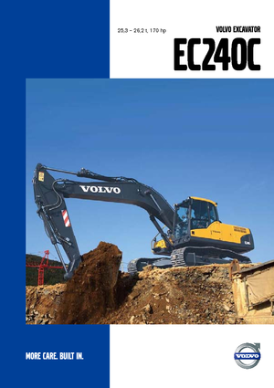 Верижни екскаватори Volvo EC240CL