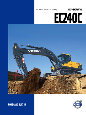 Верижни екскаватори Volvo EC240CL