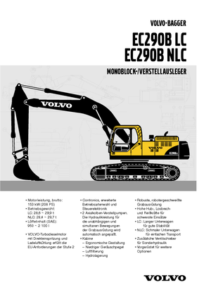 Верижни екскаватори Volvo EC290BNLC