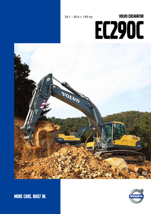 Верижни екскаватори Volvo EC290CL