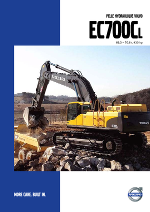 Верижни екскаватори Volvo EC700CL