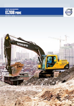 Верижни екскаватори Volvo EC210B Prime