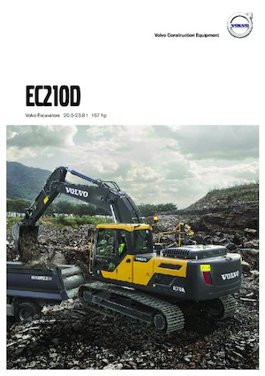Верижни екскаватори Volvo EC210D