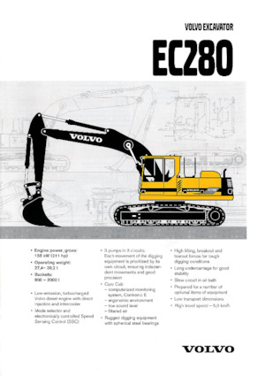 Верижни екскаватори Volvo EC280
