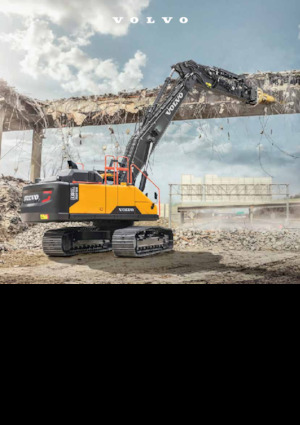 Верижни екскаватори Volvo EC300E Straight Boom L