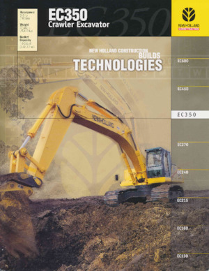 Верижни екскаватори New Holland EC350