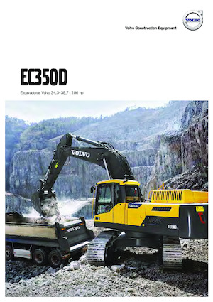 Верижни екскаватори Volvo EC350DL