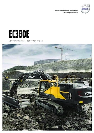 Верижни екскаватори Volvo EC380ENL