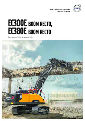 Верижни екскаватори Volvo EC380ENL Straight boom