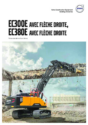 Верижни екскаватори Volvo EC380ENL Straight boom