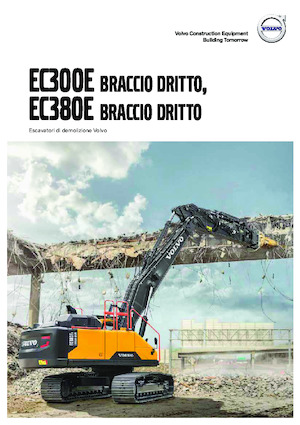 Верижни екскаватори Volvo EC300EN Straight boom