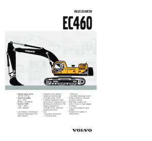 Верижни екскаватори Volvo EC460