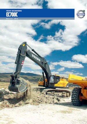 Верижни екскаватори Volvo EC700C