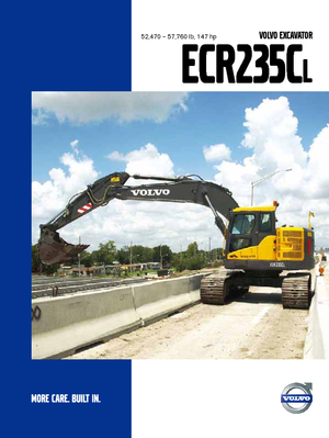 Верижни екскаватори Volvo ECR235CL