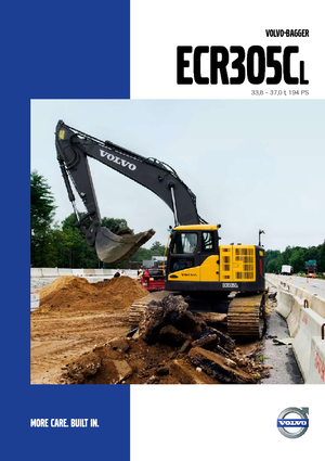 Верижни екскаватори Volvo ECR305CL