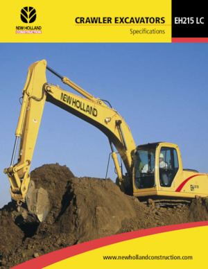 Верижни екскаватори New Holland EH215 LC