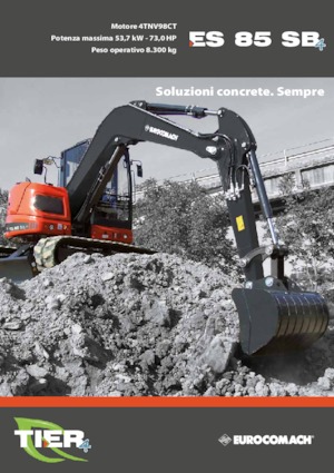 Верижни екскаватори Eurocomach ES 85 SB 4