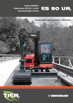 Верижни екскаватори Eurocomach ES 90 UR 4