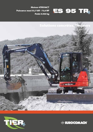 Верижни екскаватори Eurocomach ES 95 TR 4