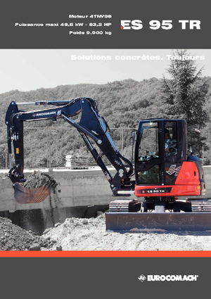 Верижни екскаватори Eurocomach ES 95 TR