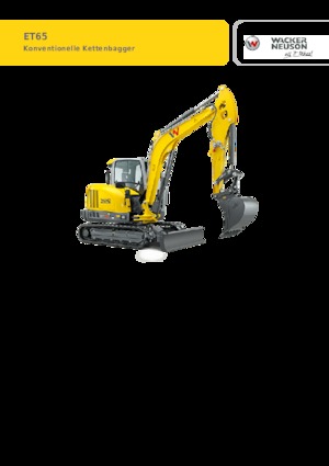 Верижни екскаватори Wacker Neuson ET65
