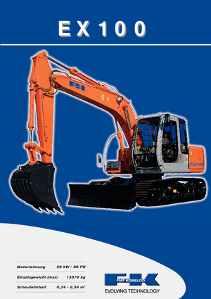 Верижни екскаватори Fiat Kobelco EX 100.5