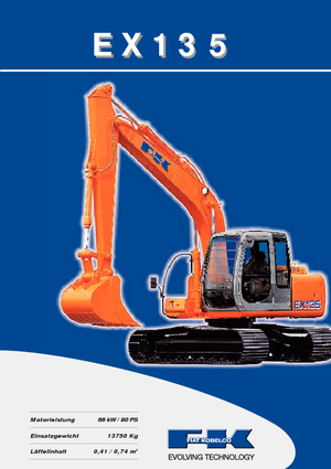 Верижни екскаватори Fiat Kobelco EX 135 M
