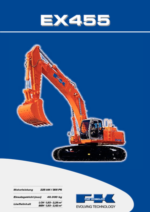 Верижни екскаватори Fiat Kobelco EX 455 LCH