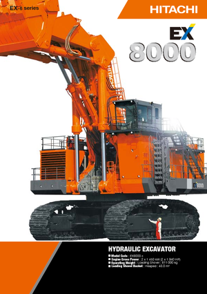 Верижни екскаватори Hitachi EX 8000-5