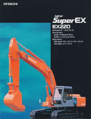 Верижни екскаватори Hitachi EX220LC-3