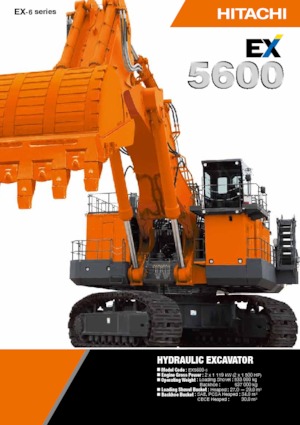 Верижни екскаватори Hitachi EX5600-6