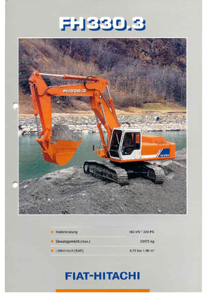 Верижни екскаватори Fiat-Hitachi FH 330.3 BEH