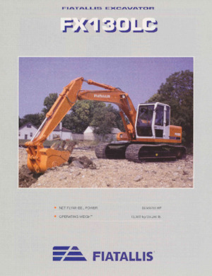 Верижни екскаватори Fiatallis FX130LC