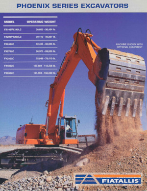 Верижни екскаватори Fiatallis FX240LC