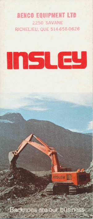 Верижни екскаватори Insley H-2500C