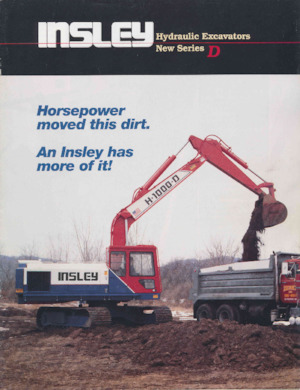 Верижни екскаватори Insley H-3500D