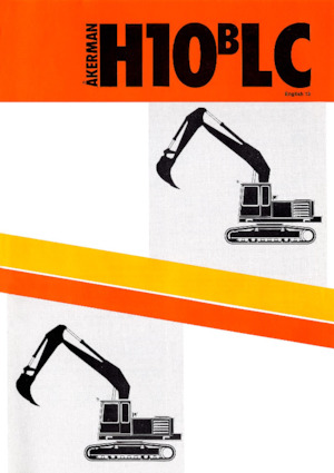 Верижни екскаватори Akerman-Volvo H10BLC