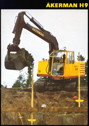 Верижни екскаватори Akerman-Volvo H9