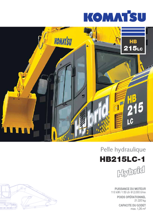 Верижни екскаватори Komatsu HB215LC-1