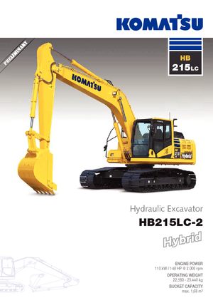 Верижни екскаватори Komatsu HB215LC-2