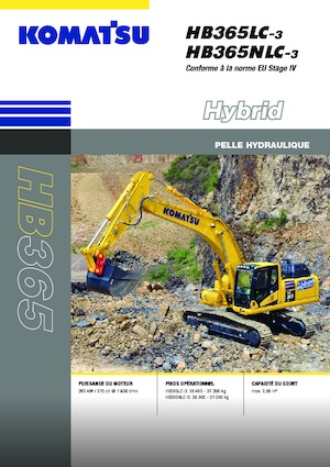 Верижни екскаватори Komatsu HB365NLC-3E0