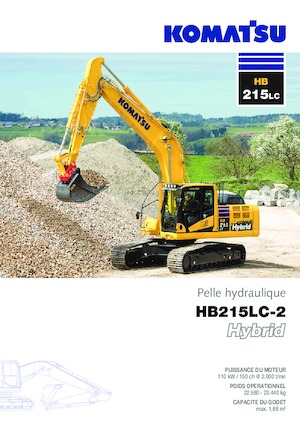 Верижни екскаватори Komatsu HB215LC-2 