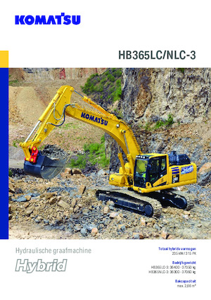 Верижни екскаватори Komatsu HB365LC-3E0