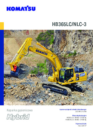 Верижни екскаватори Komatsu HB365LC-3E0